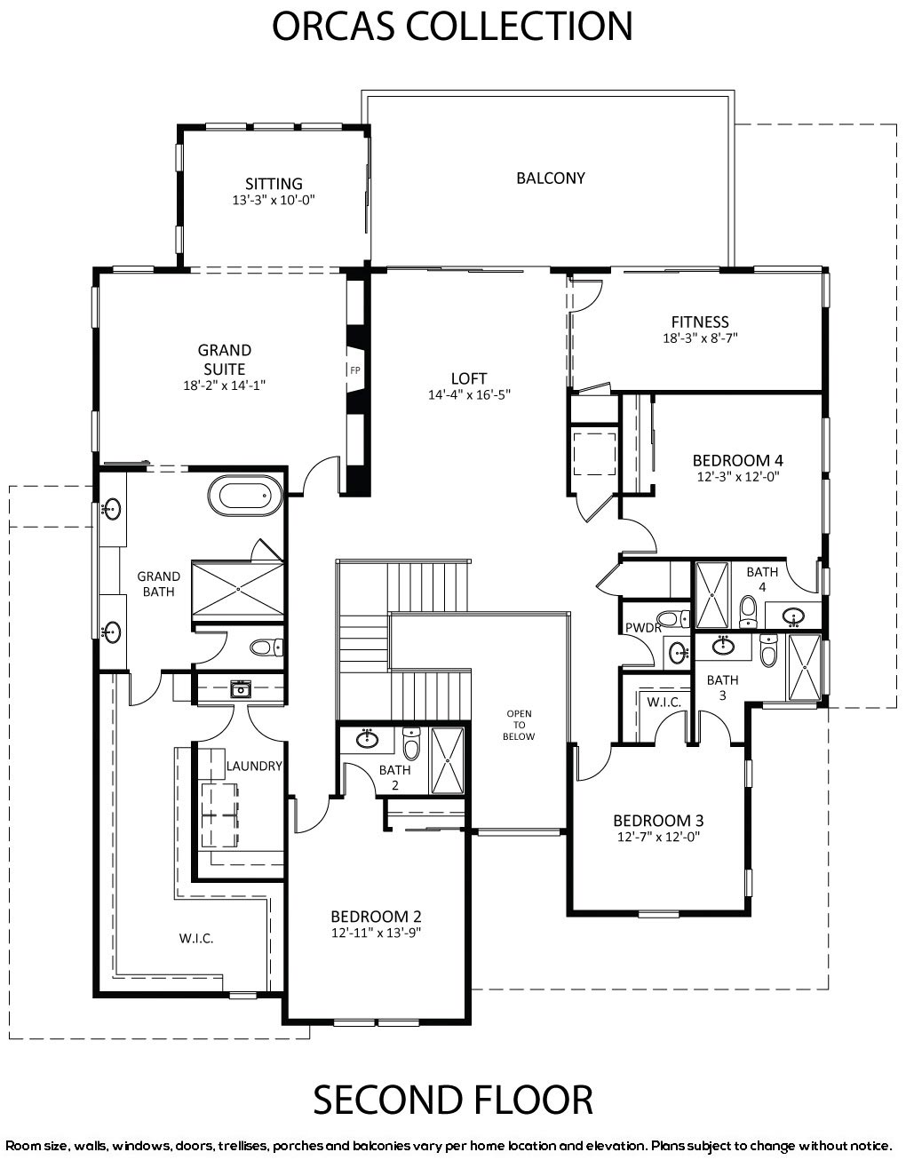 Homesite 7 Orcas Collection Second Floor